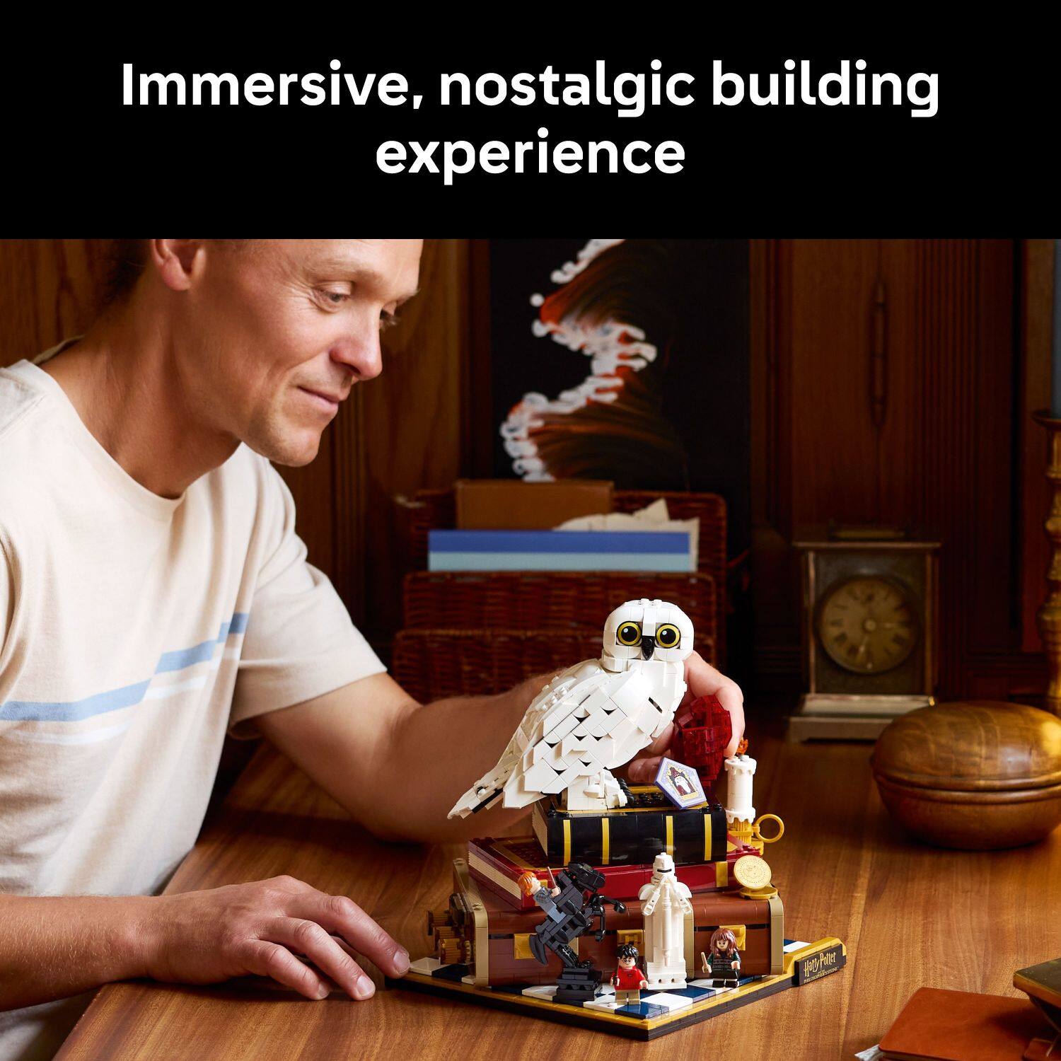 Immersive, nostalgic building experience