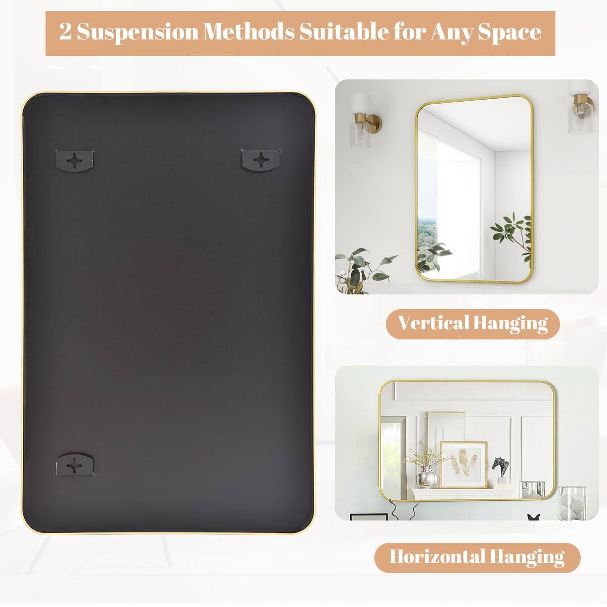 2 Suspension Methods Suitable for Any Space

Vertical Hanging

Horizontal Hanging
