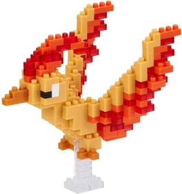PopMarket - Nanoblock - Pokemon Series - Moltres Building Kit - COLLECTIBLES - Multicolor