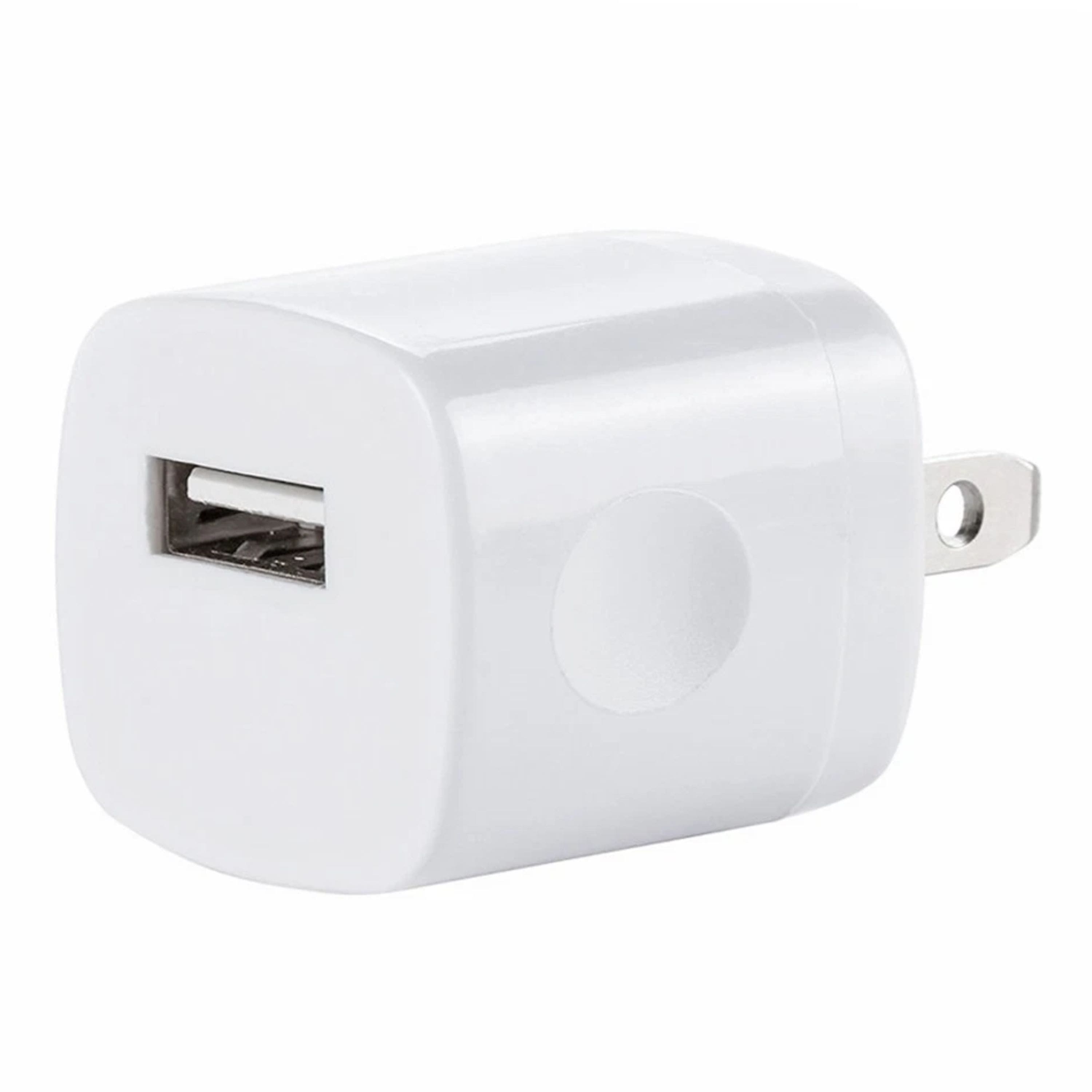 Front. Kitcheniva - USB Wall Charger 5V With US Plug For Smart Devices White 2 Pack.