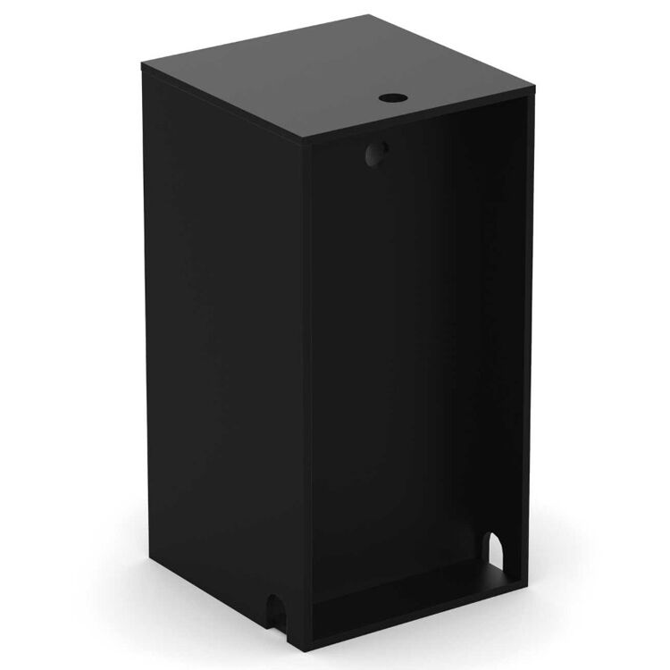 Back. Glorious - GLORIOUS Modular Mix Rack (Black) - Black.