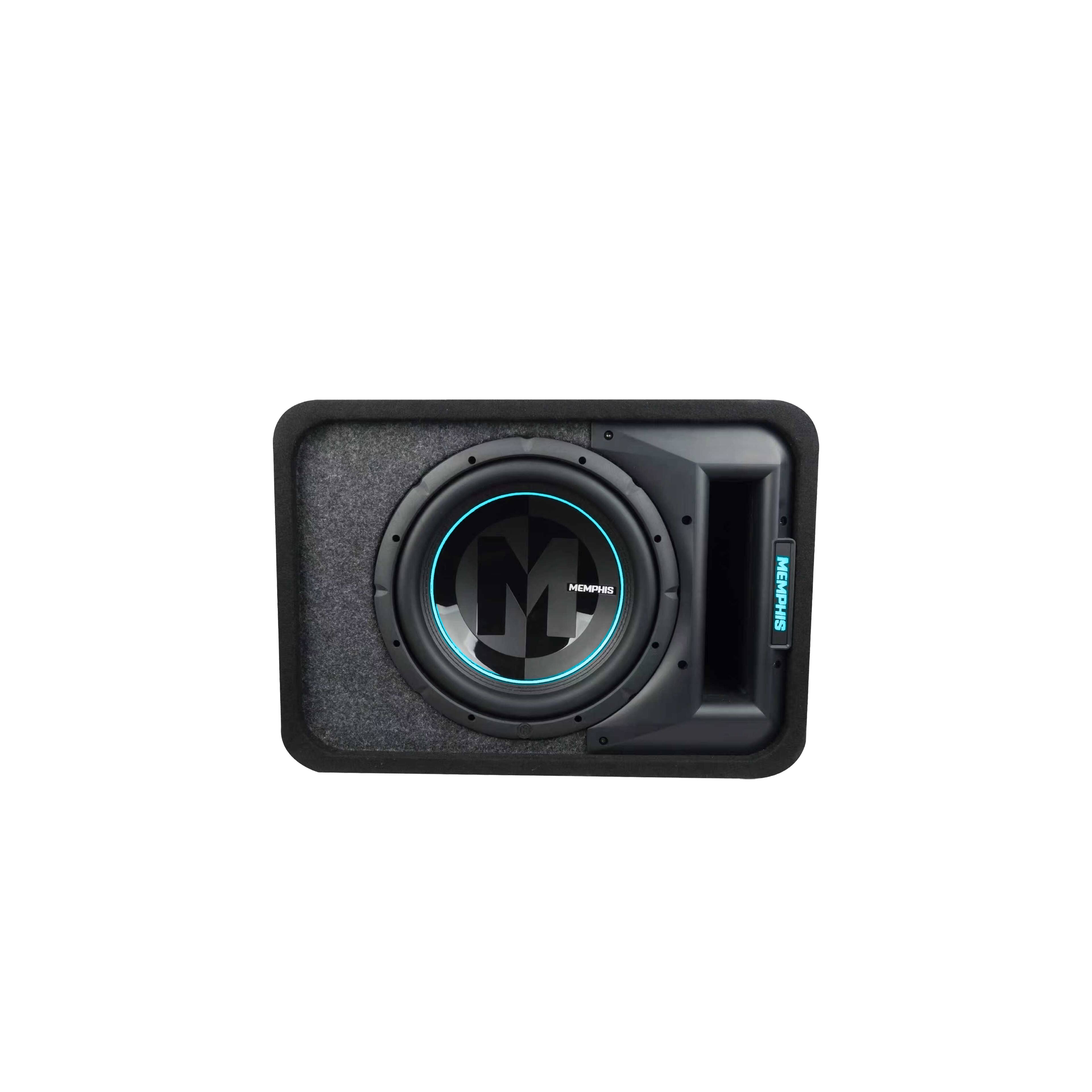 "Memphis Car Audio - Memphis Audio PRXE12SFT - PRX Single 12"" Loaded 1 OR 2 Ohm Enclosure with RGB LEDs - Black/Gray" price history on PriceWatchPro