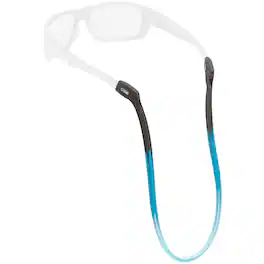 Chums - Switchback Silicone Sunglasses Eyewear Retainer - Black/Marine Blue/Aqua