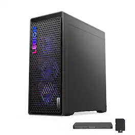 Lenovo - Upgraded - Legion Tower 7i Gaming Desktop,Intel Ultra 9 285K,64GB RAM,4TB SSD+1TB Dock Set,GeForce RTX 5090,Win 11 Pro - Black