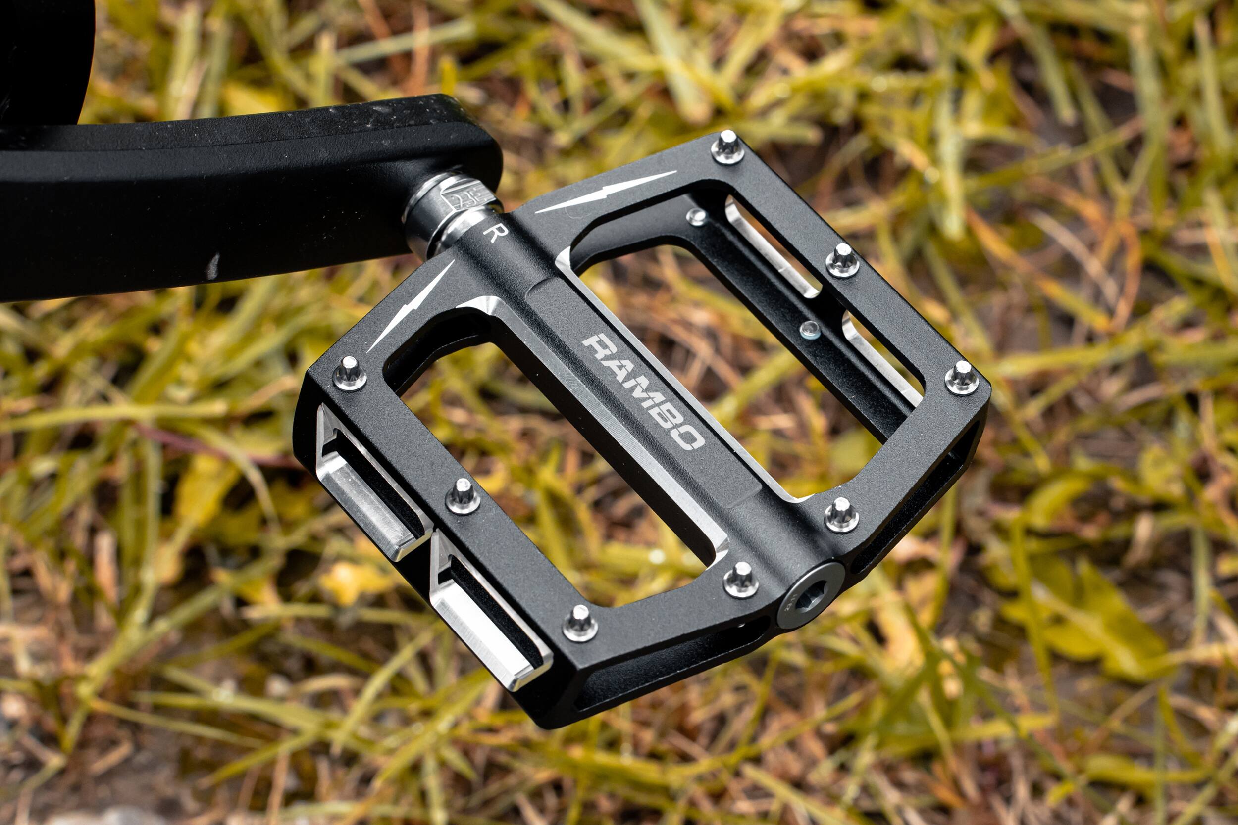 Back. Rambo Bikes - Rambo Large Platform Anti-Slip Pedals - Black.