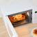 Alt View 4. Farberware - Farberware 700-Watt Compact Countertop Microwave Oven – 0.7 cu. ft., White - White.
