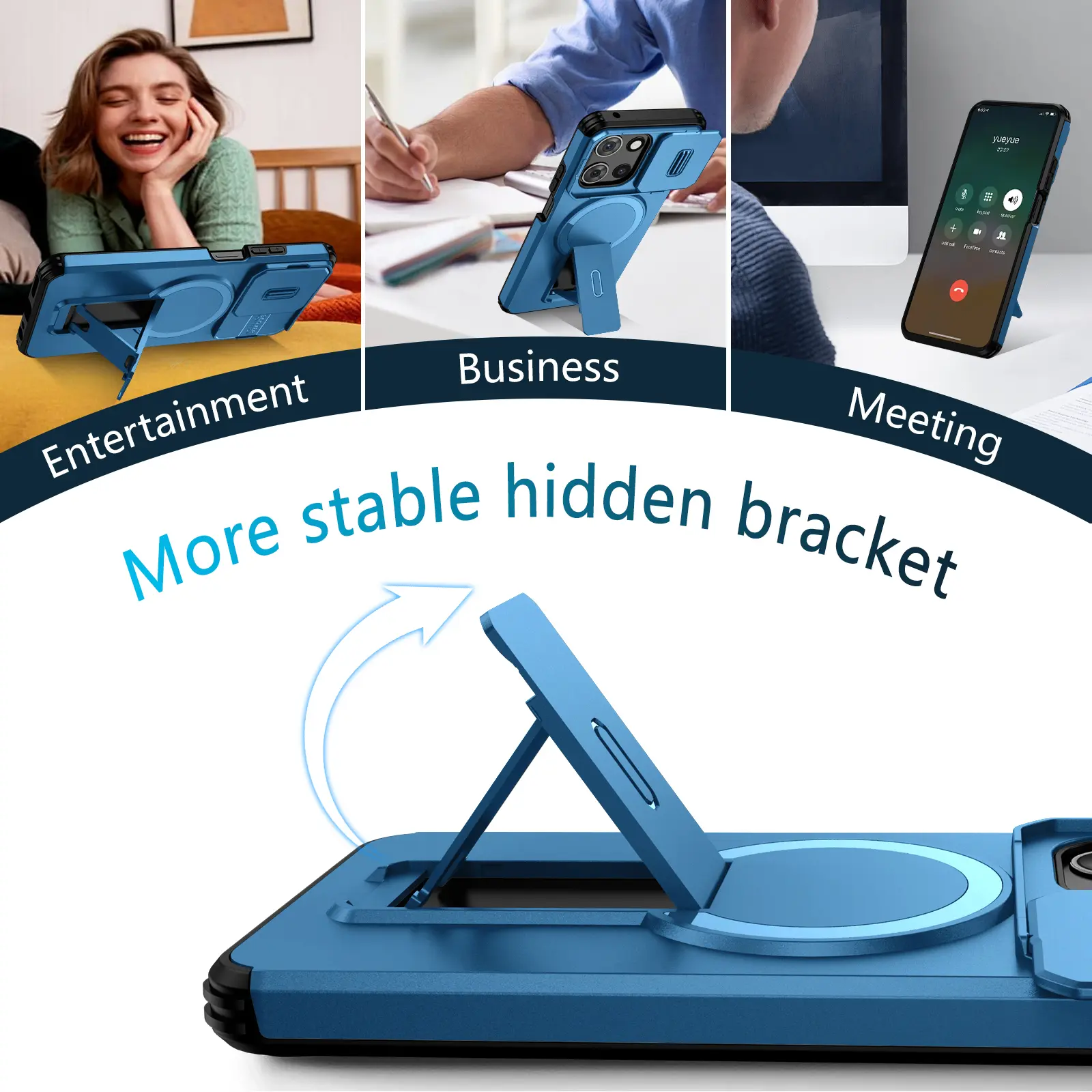Entertainment  
Business  
Meeting  

More stable hidden bracket