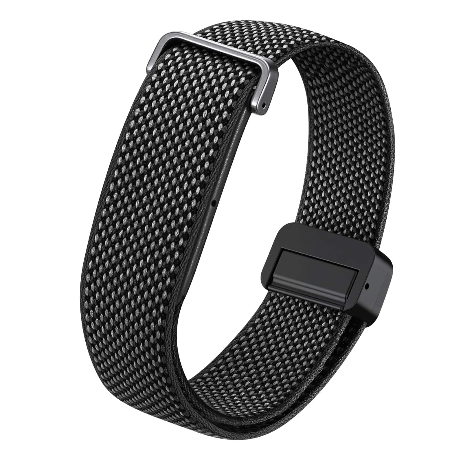 Fintie - Magnetic Nylon Sport Loop Band for Google Fitbit Air, Soft Nylon Solo Loop Breathable Adjustable Replacement Strap - Black price history on PriceWatchPro