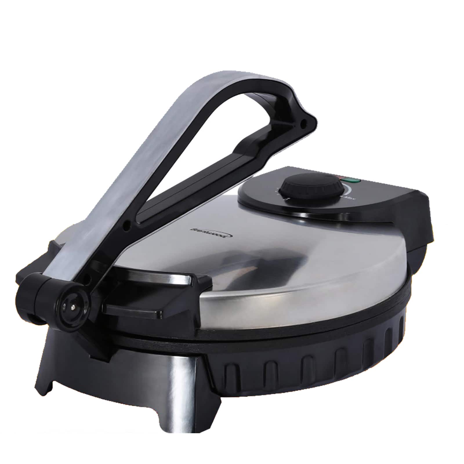Brentwood - 10" Roti, Flatbread and Tortilla Maker - Silver