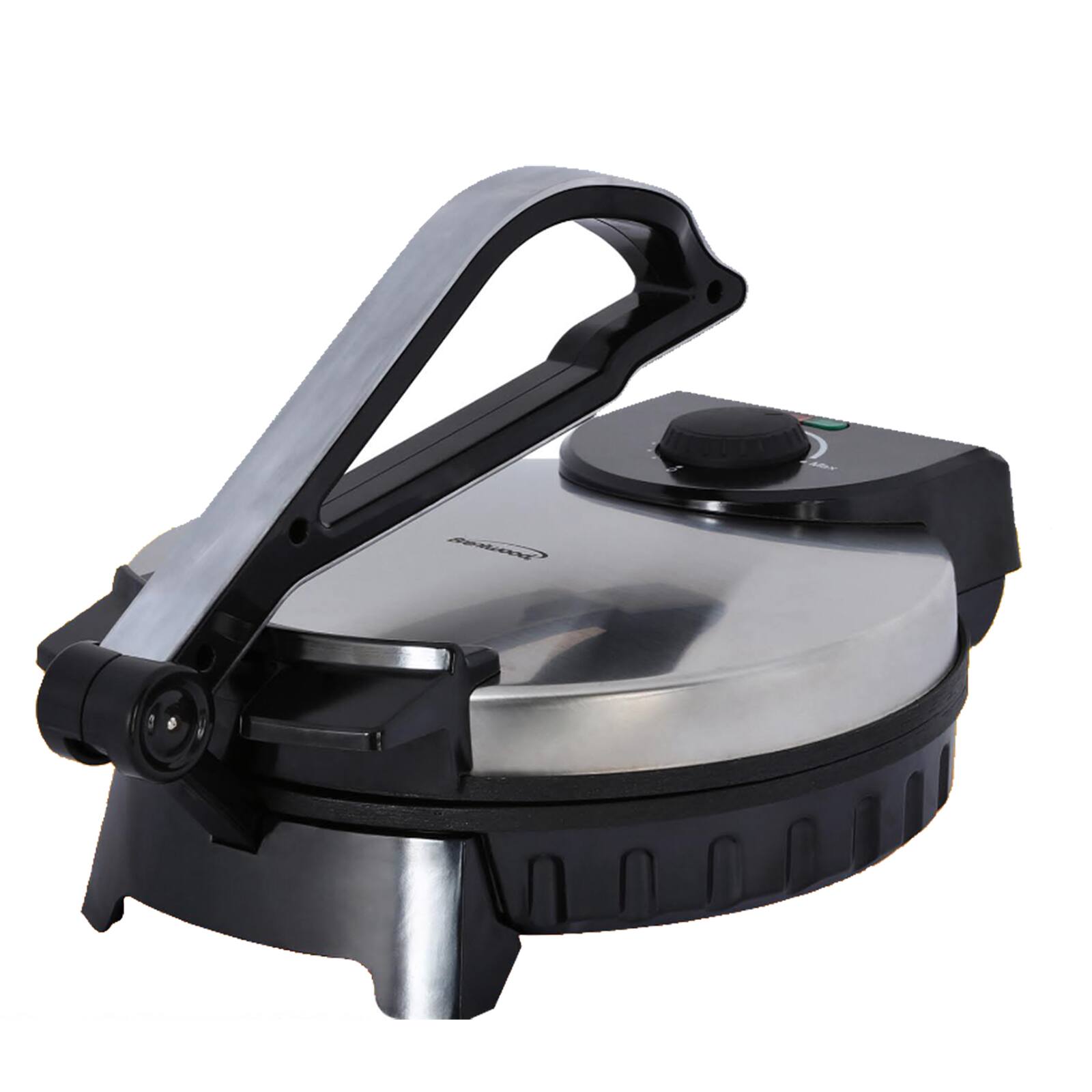 Brentwood - 10" Roti, Flatbread and Tortilla Maker - Silver