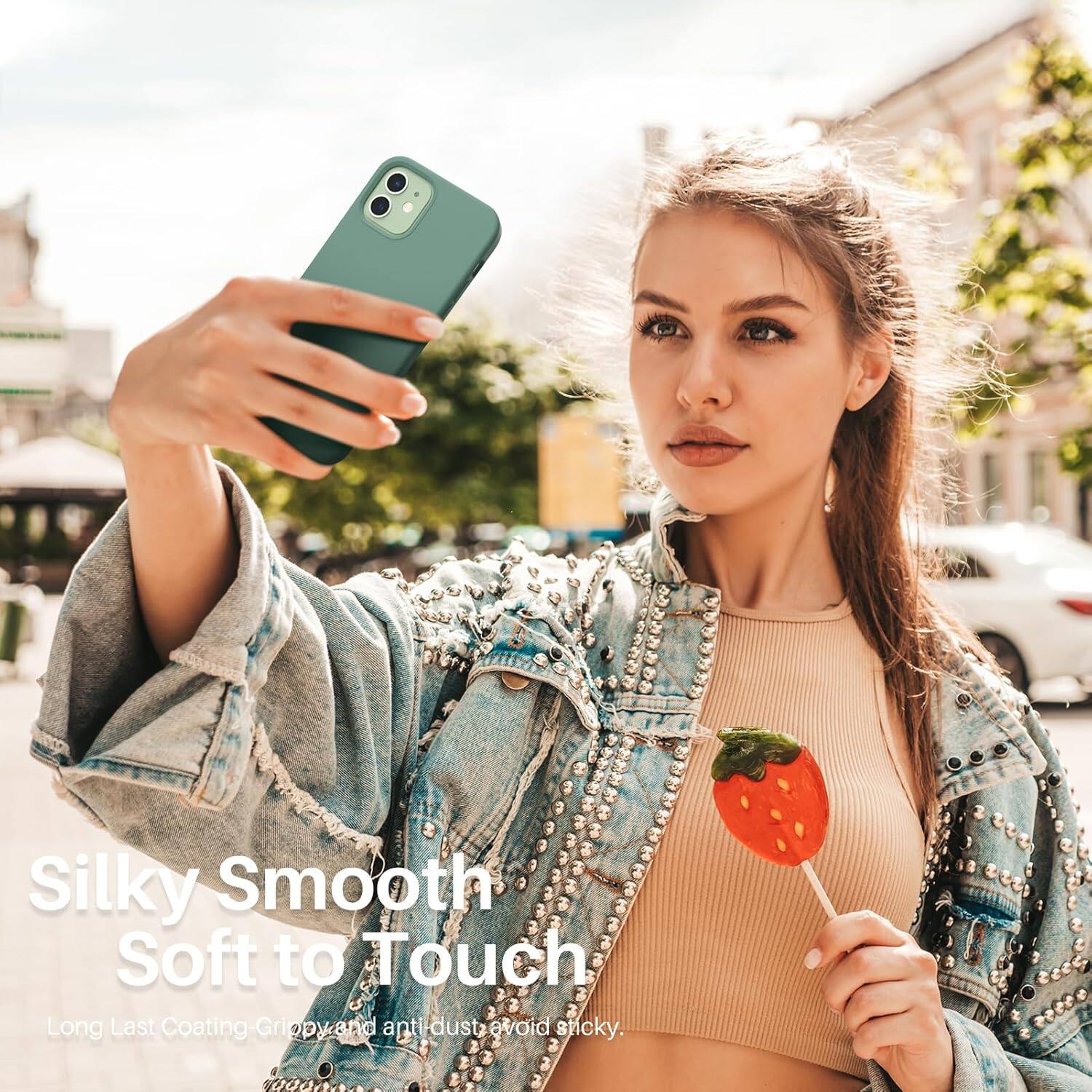 Silky Smooth Soft to Touch Long Last Coating Grippy and anti dust evoid sticky.