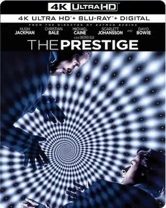 Front. The Prestige - 4K Blu-Ray.