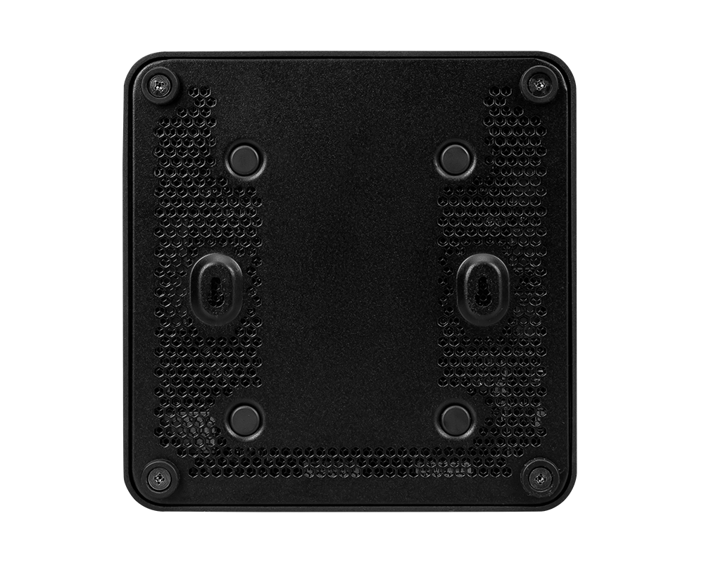 Alt View 2. MSI - Cubi NUC 1MG-008US - Black.