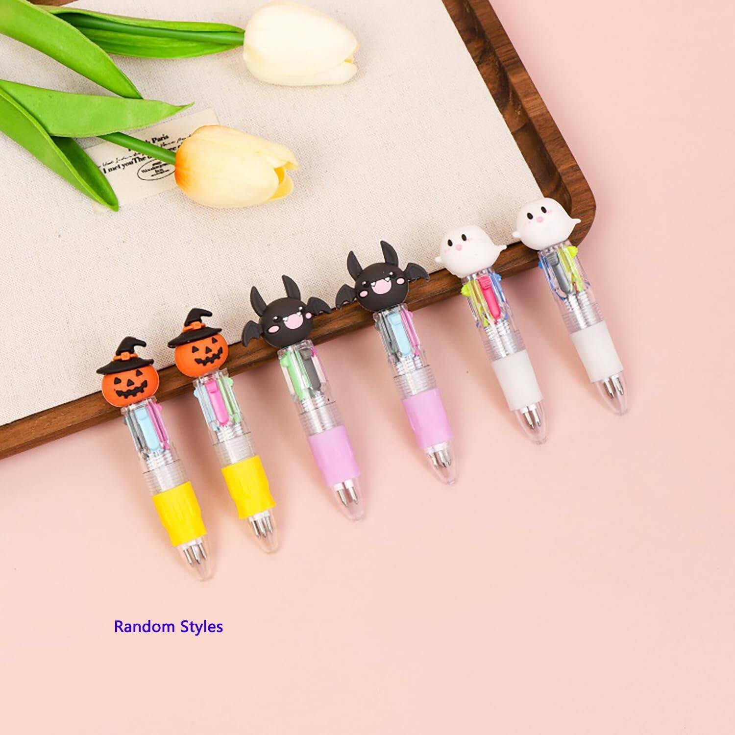 Paradigms Interiors Mini Multicolor Ballpoint Pens 4 in 1 Multicolored ...