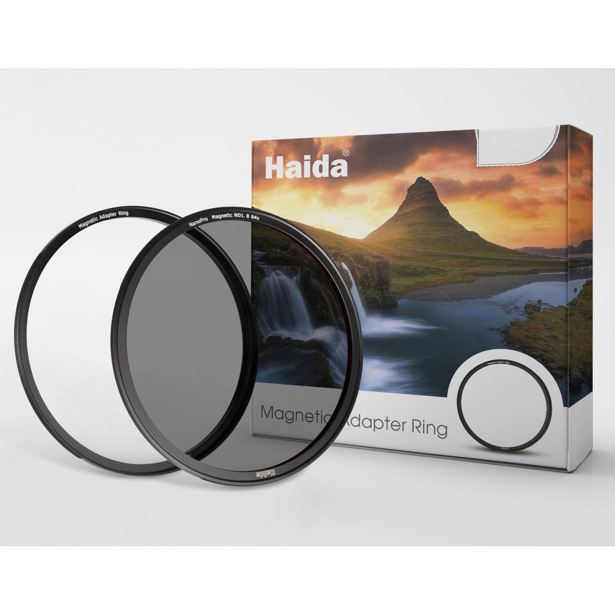 Haida  
Adapter Ring Magnetic  
Magnetic NO1. 8 64x NanoPro  
Magnetic Adapter Ring  
Halda