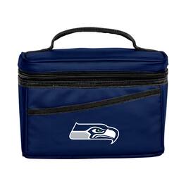 Logo Brands - Seattle Seahawks 6-Can Flex Cooler - Navy