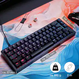 CHERRY - Mechanical Gaming Keyboard BK - Black