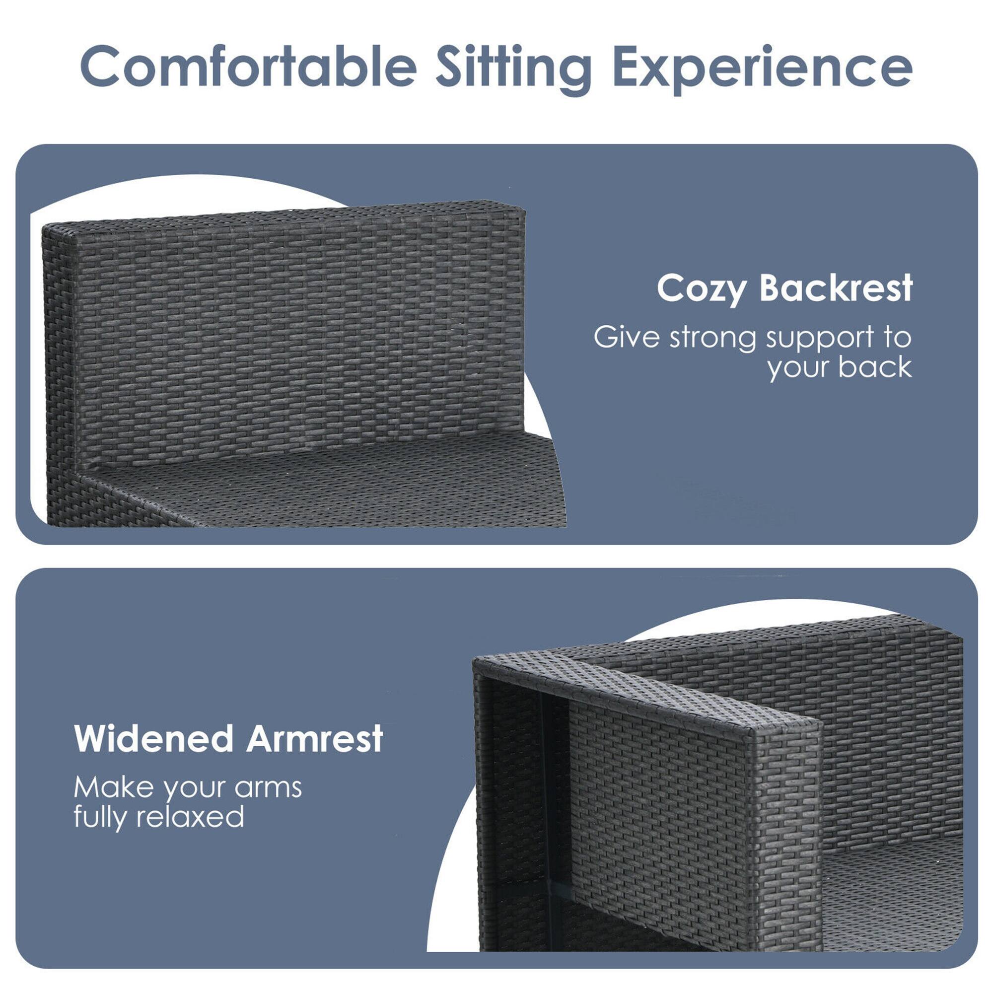 Comfortable Sitting Experience

Cozy Backrest  
Give strong support to your back

Widened Armrest  
Make your arms fully relaxed