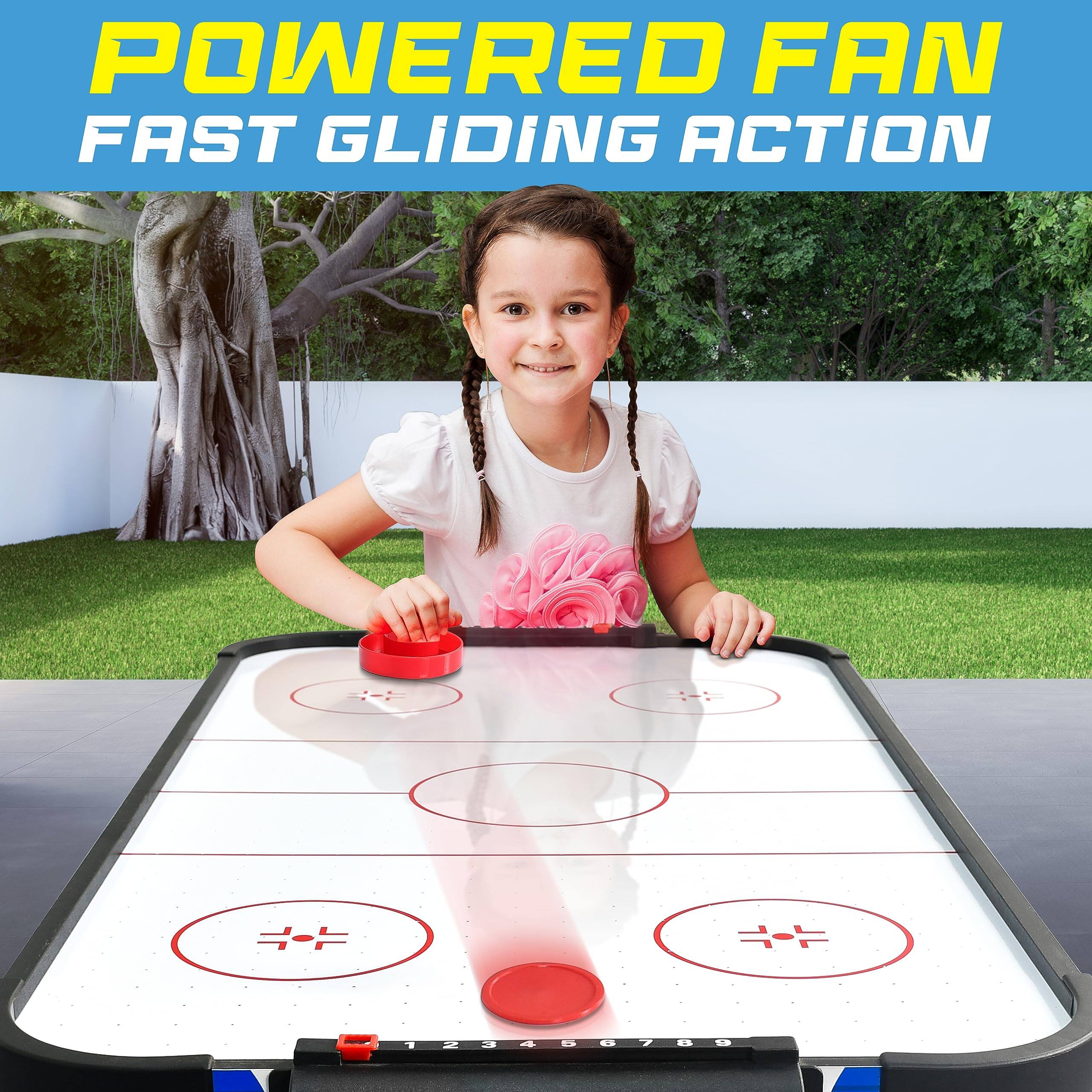 POWERED FAN  
FAST GLIDING ACTION
