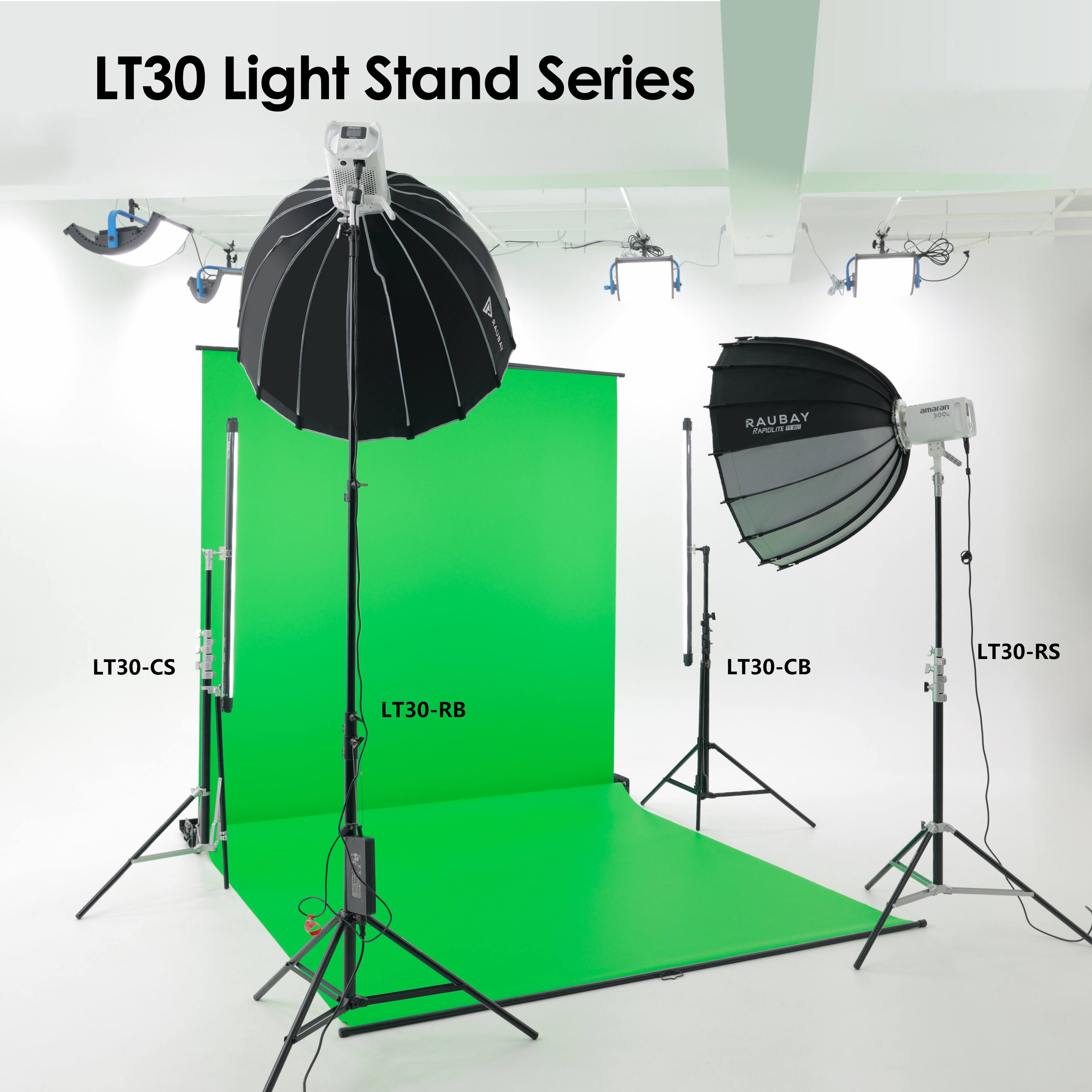LT30 Light Stand Series RAUBAY  
LT30-CS LT30-CB LT30-RS LT30-RB