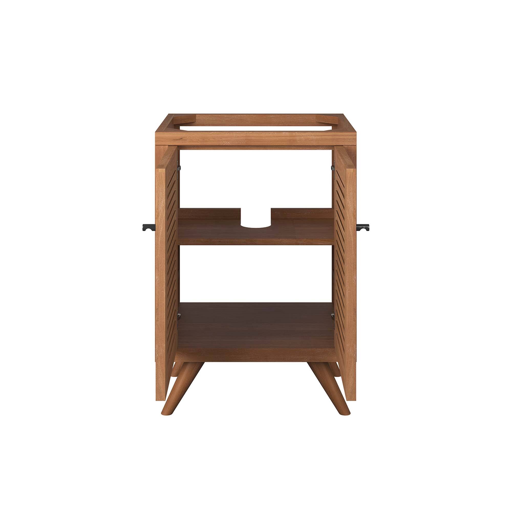Alt View 6. Modway - Birdie Bathroom Cabinet Basin Not Included - Natural.