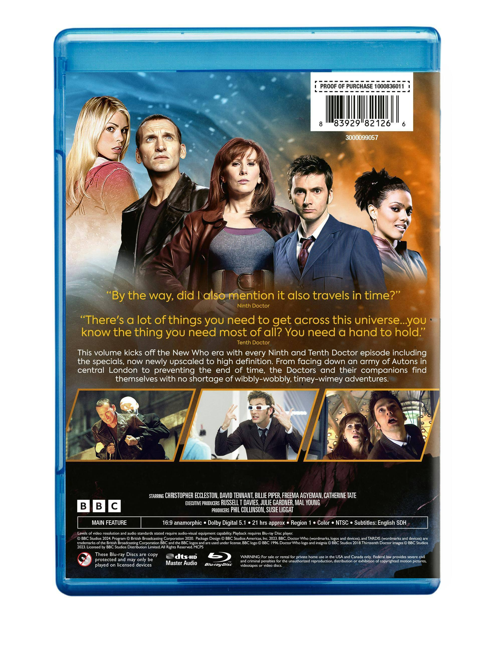 Back. Doctor Who: Seasons One-Four and Specials Collection [Blu-ray].