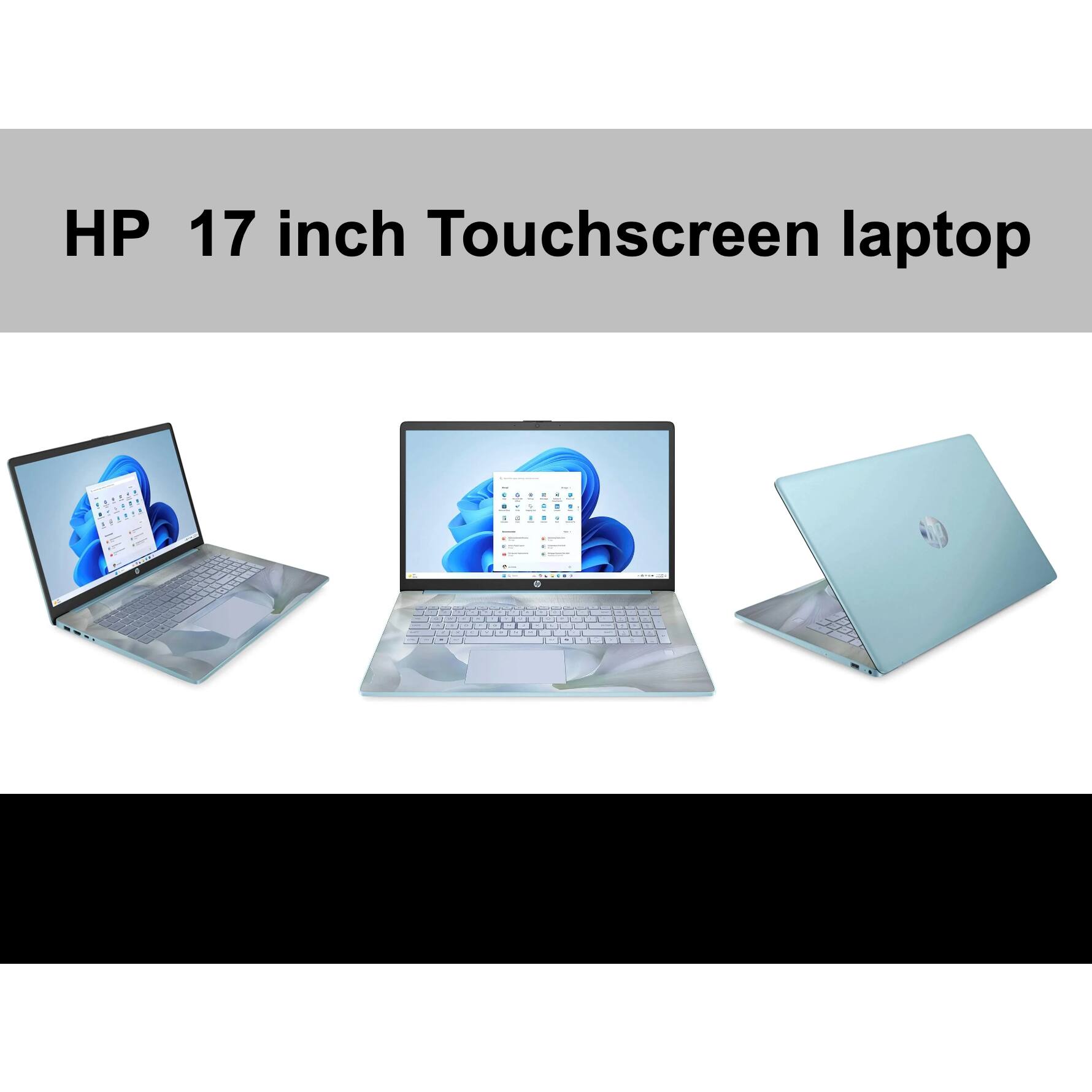 HP 17 inch Touchscreen laptop