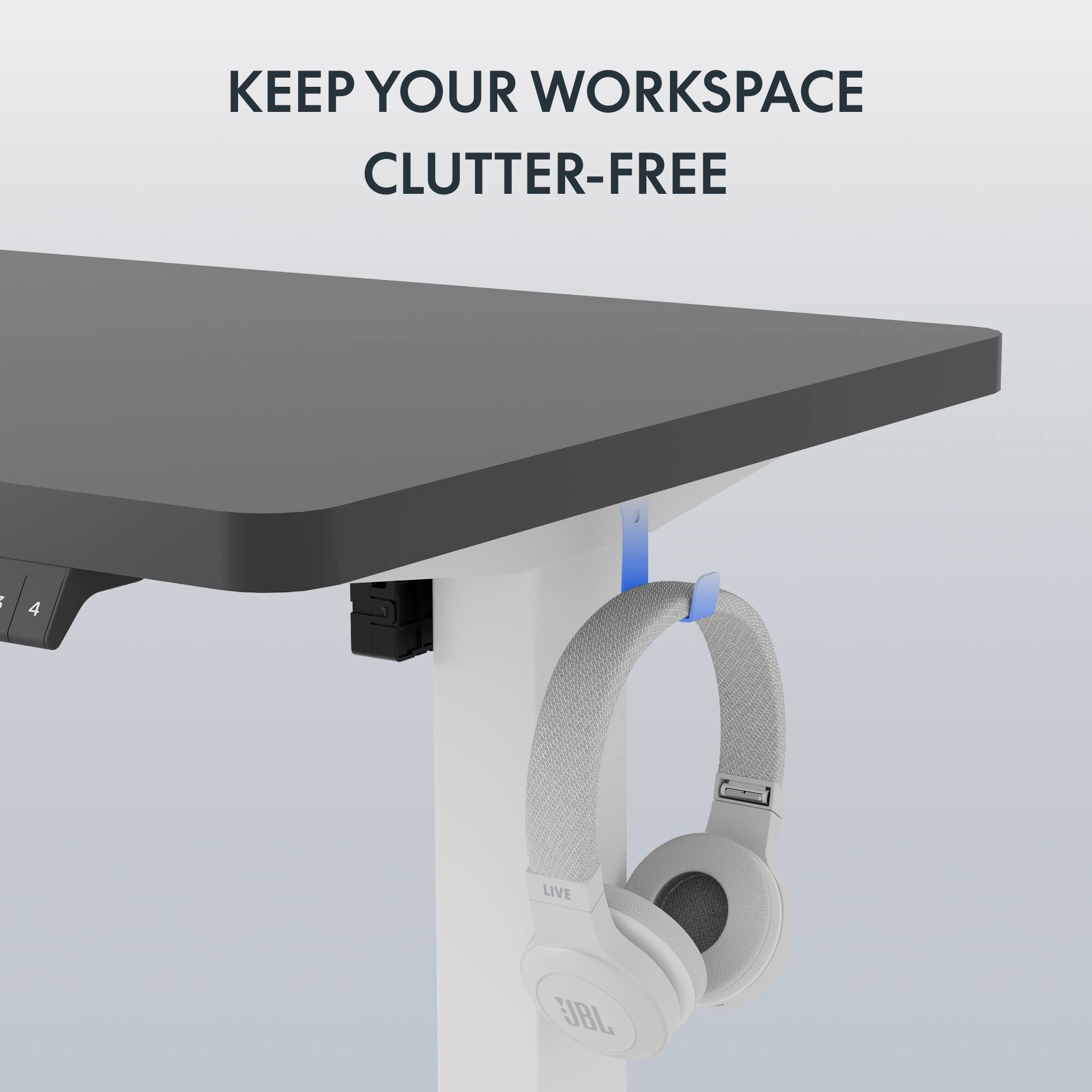 KEEP YOUR WORKSPACE CLUTTER-FREE