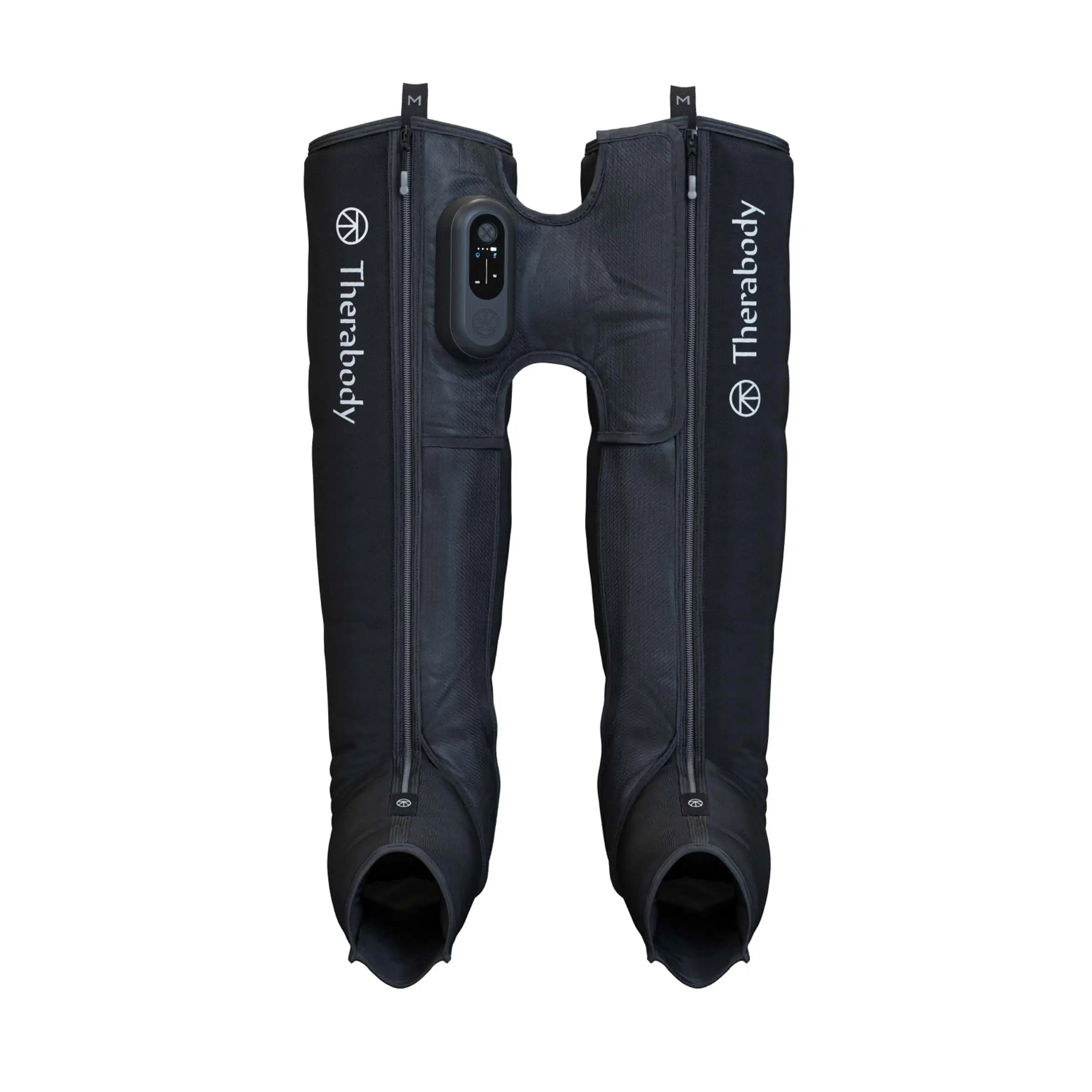 Therabody - JetBoots Prime - Ultra-Portable Wireless Compression Boots For Easy Leg Recovery - Regular - Black