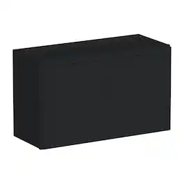 Boyel Living - 30-in W x 18-in H x 12-in D Shaker RTA Kitchen Wall Cabinet with Soft-Close - Black