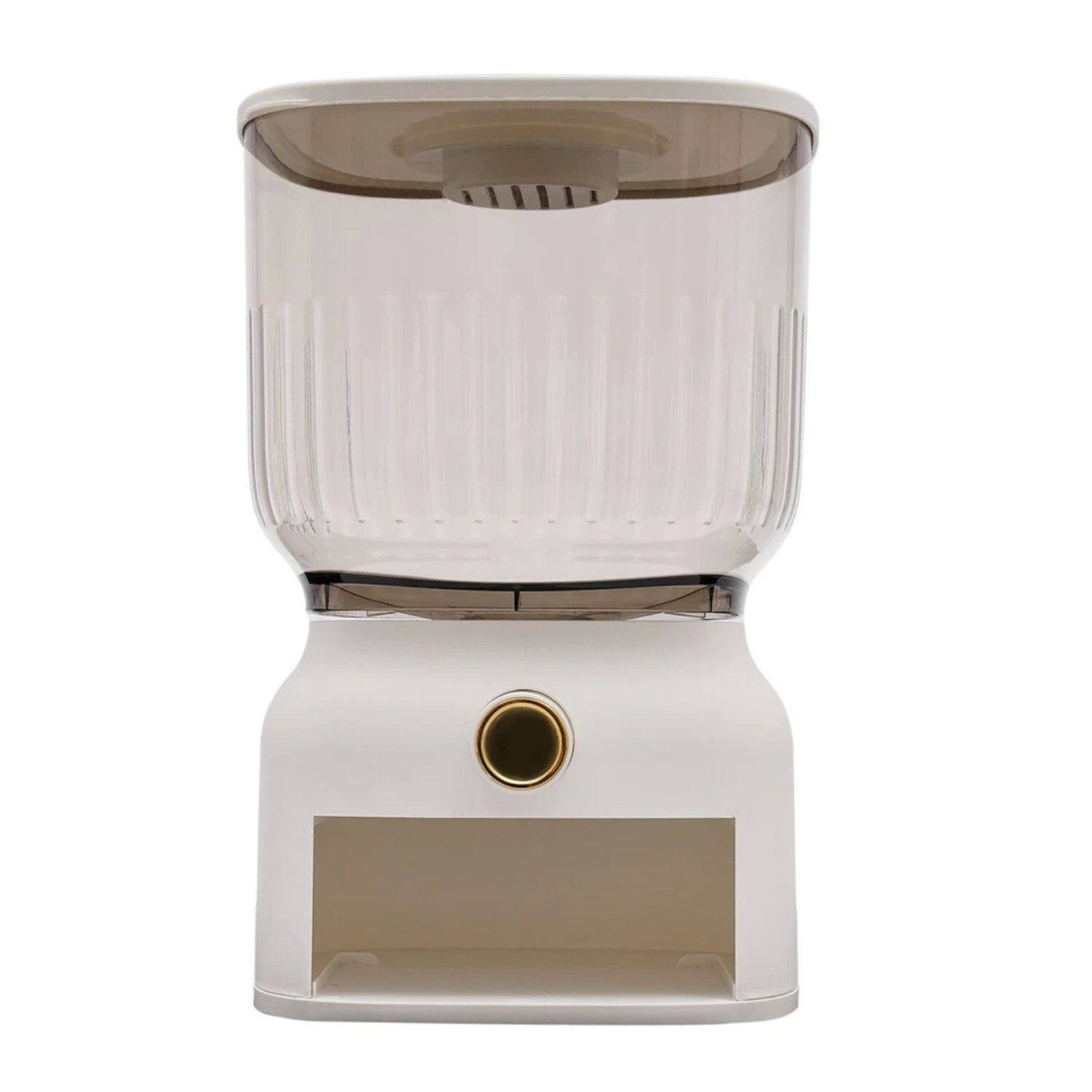 Back. Home Collection - 22 lbs Rice Dispenser Grain Storage Container Kitchen Organizer with Measuring Cup.