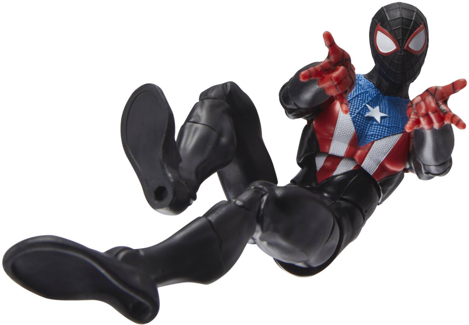 Alt View 4. Hasbro - Hasbro Collectibles - Spider-Man 2 - Marvel Legends Gamerverse - Miles Morales Boricua Suit Action - Collectibles - Multicolor.