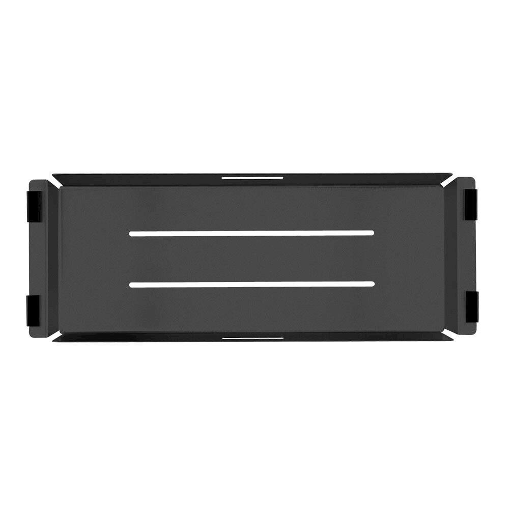 Angle. Whitehaus - Noah Plus Stainless Steel Sink Colander - Black.