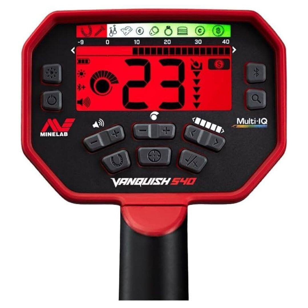 -9 0 10 20 30 40  
23  
MINELAB  
VANQUISH S40  
Multi-IQ