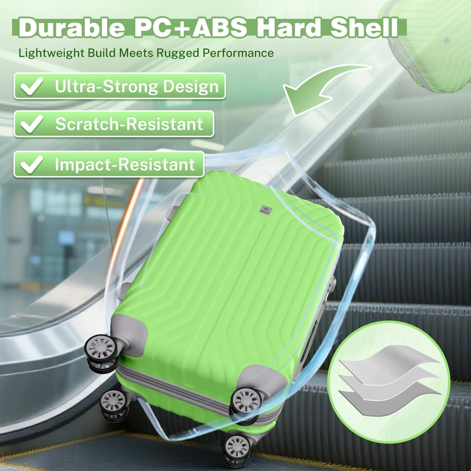 Durable PC+ABS Hard Shell  
Lightweight Build Meets Rugged Performance  

- Ultra-Strong Design  
- Scratch-Resistant  
- Impact-Resistant