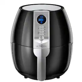 Ultrean - 4.2 Quart Electric Hot Airfryer - Black