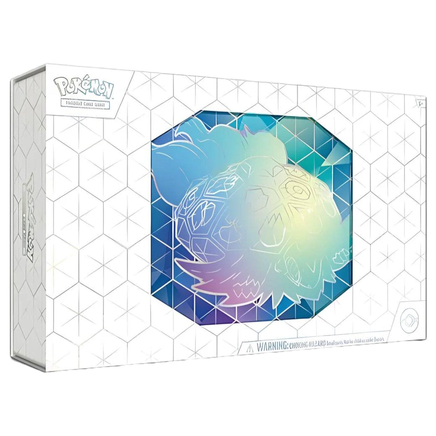 Sure, here is the corrected and grouped text from the image:

**Front:**
- Pokémon
- Limited Edition Card Set
- WARNING: CHOKING HAZARD - Small parts. Not for children under 3 years.

**Side:**
- WARNING: C08006006 02/24/2020 Keep away from children.