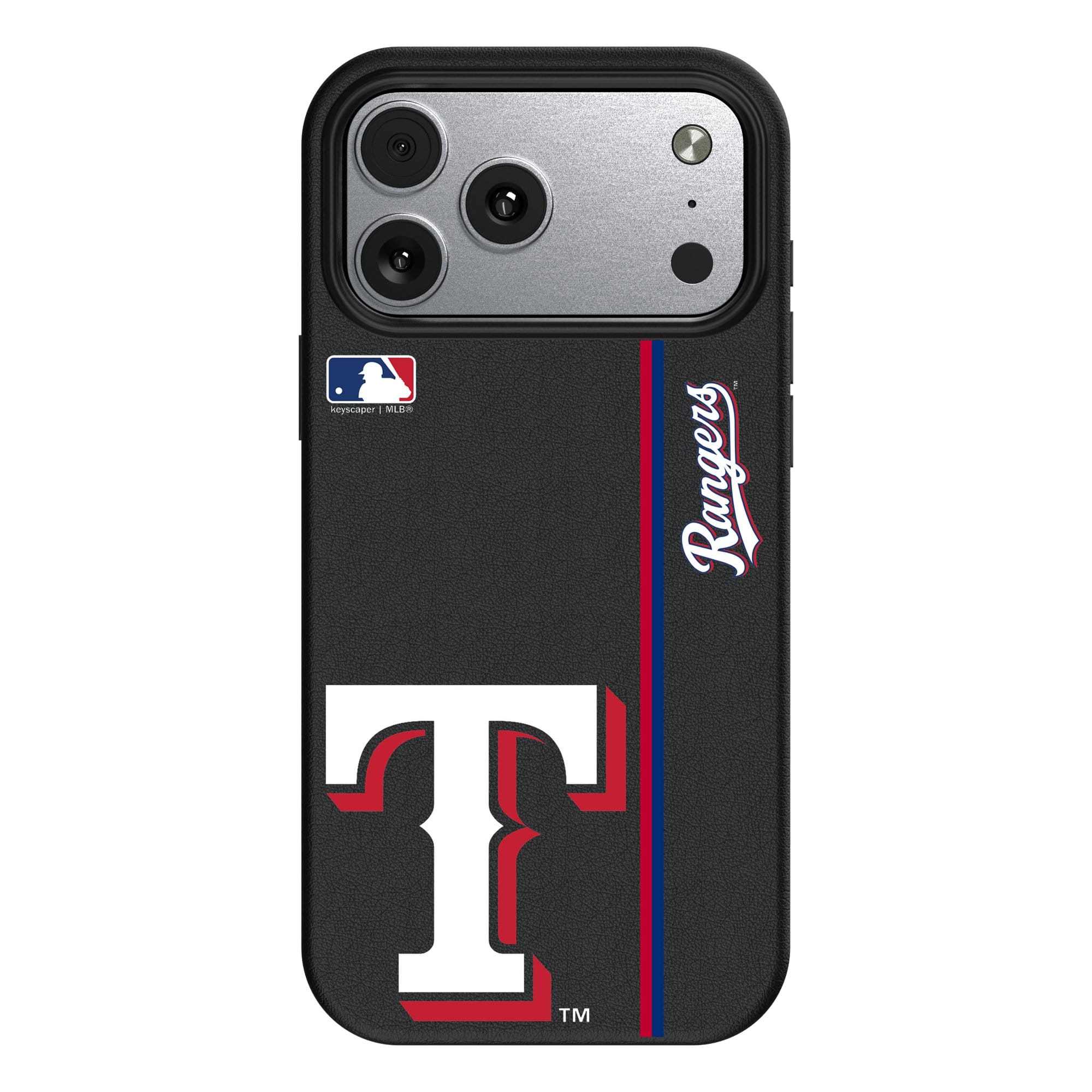 Keyscaper - MLB - Texas Rangers iPhone Magnetic Bump Case - 17 Pro Max - Black price history on PriceWatchPro