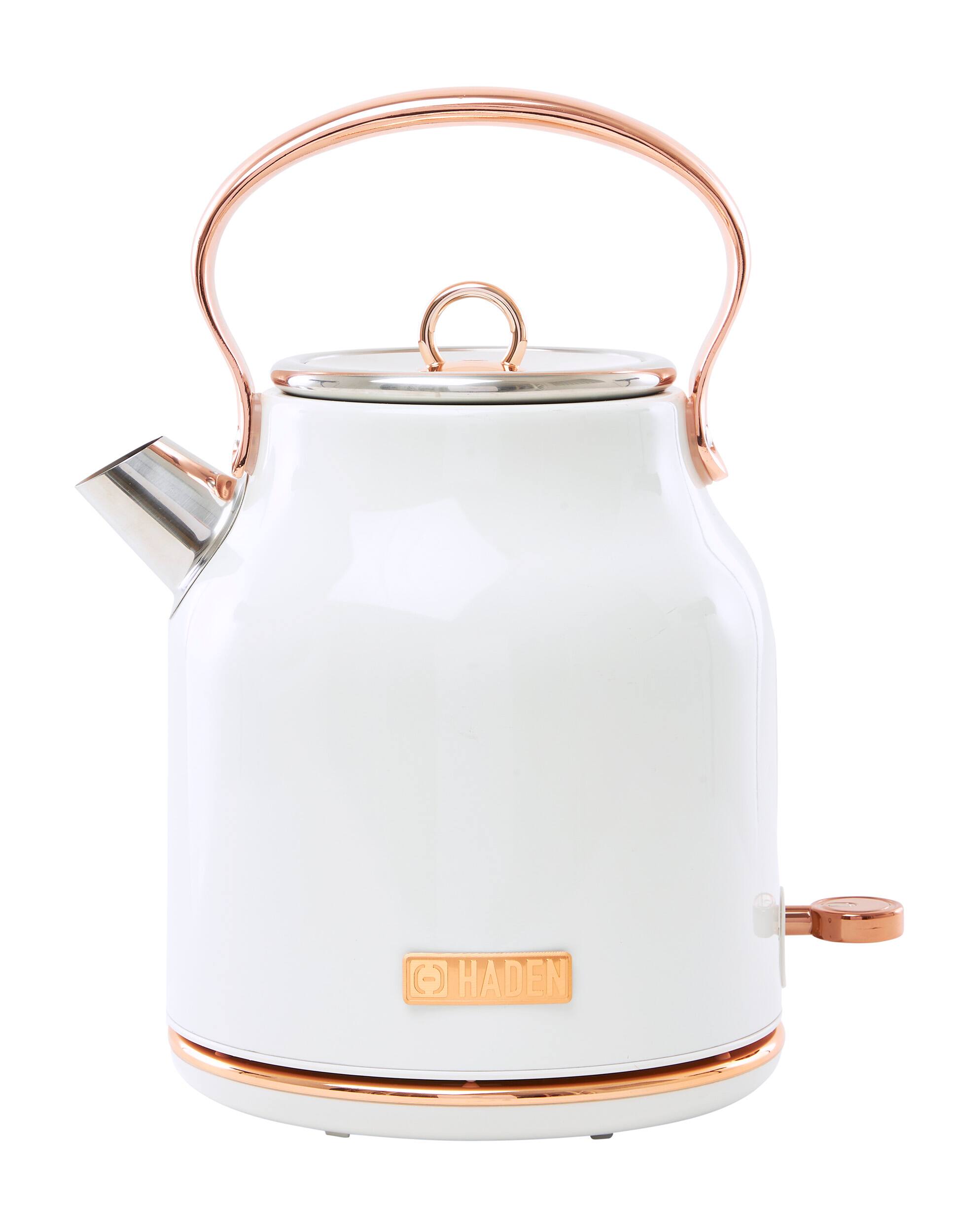 Haden - Heritage Electric Kettle - Ivory Copper
