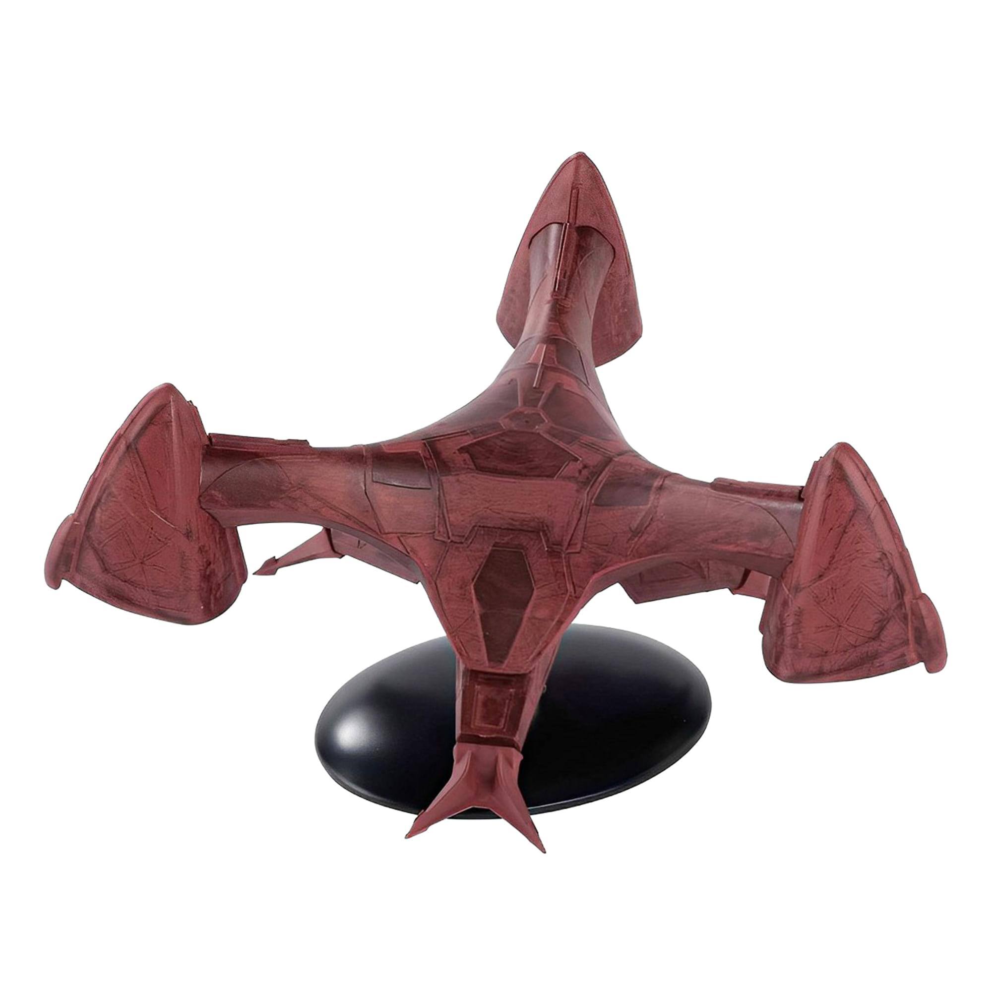 Alt View 1. Eaglemoss - Eaglemoss Star Trek Ship Replica | Vulcan Lander (The TPlana Hath) - Red.