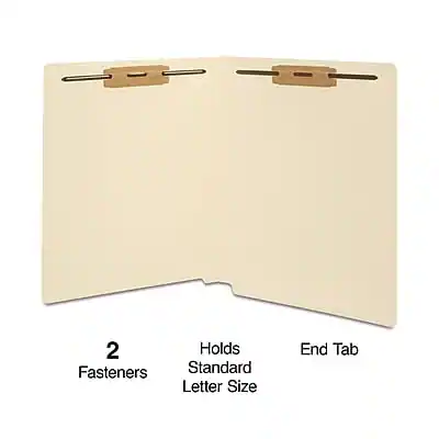 Stapled Folder Staples Heavy Duty Reinforced Classification Folder, Letter Size, 50 ...