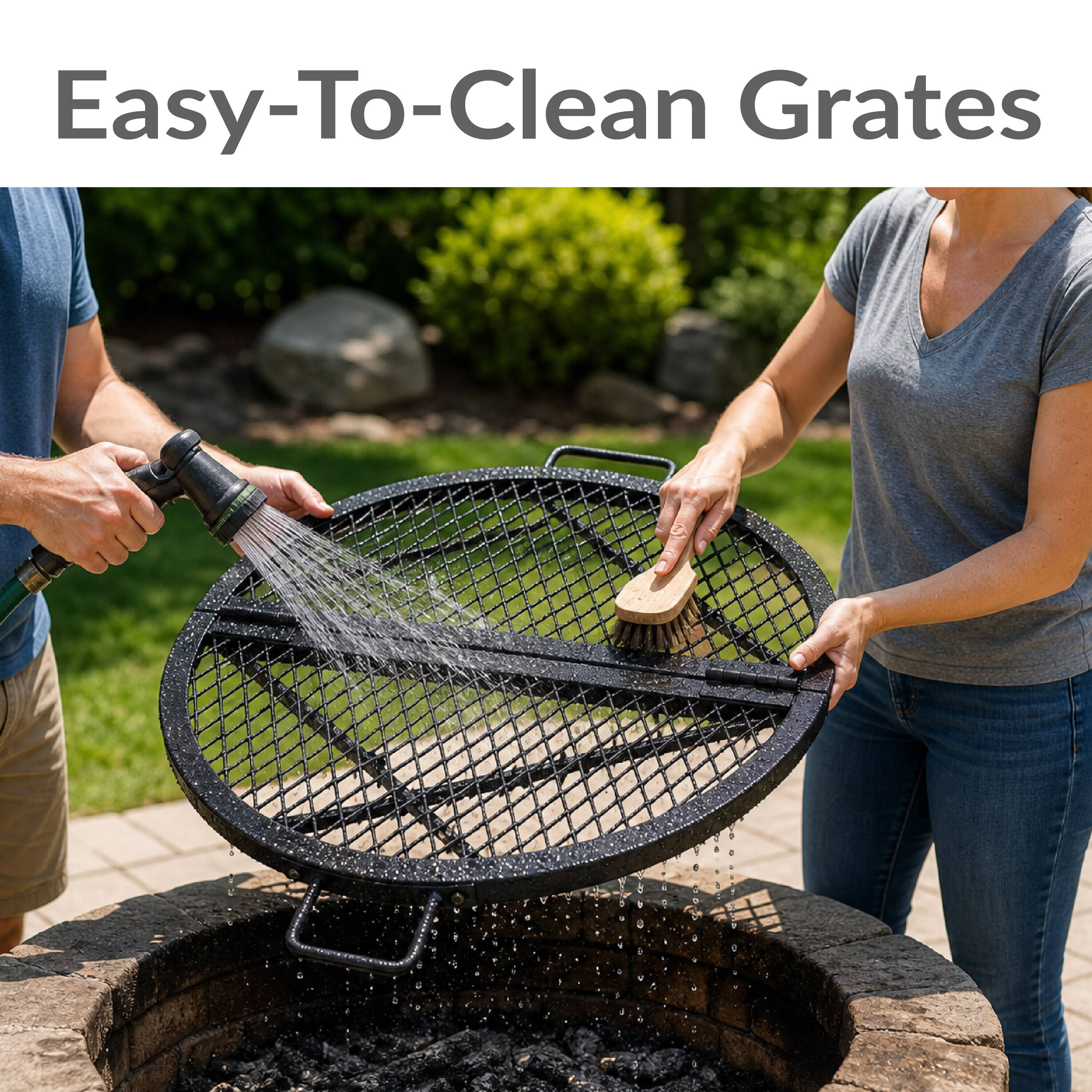 Easy-To-Clean Grates