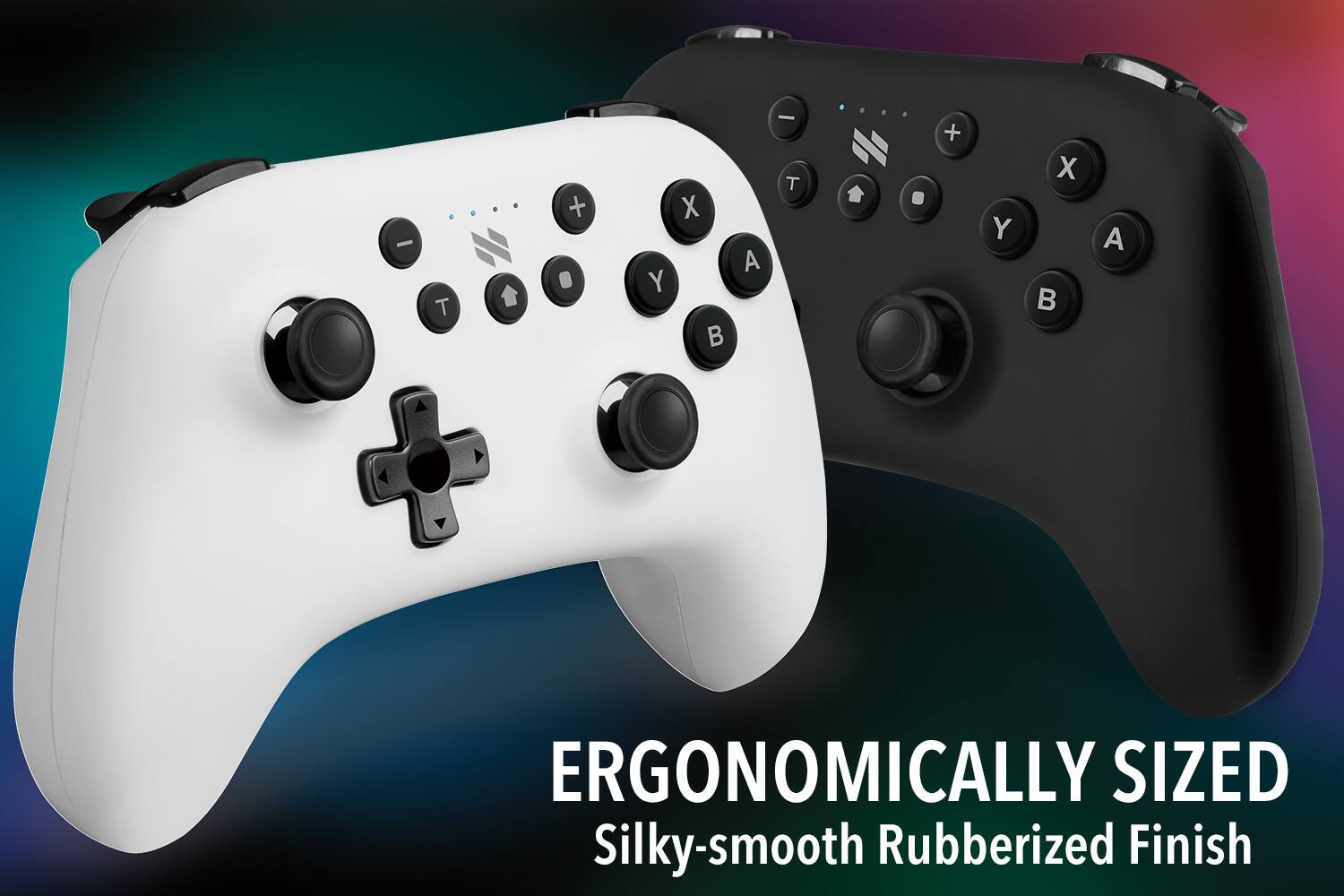 ERGONOMICALLY SIZED  
Silky-smooth Rubberized Finish