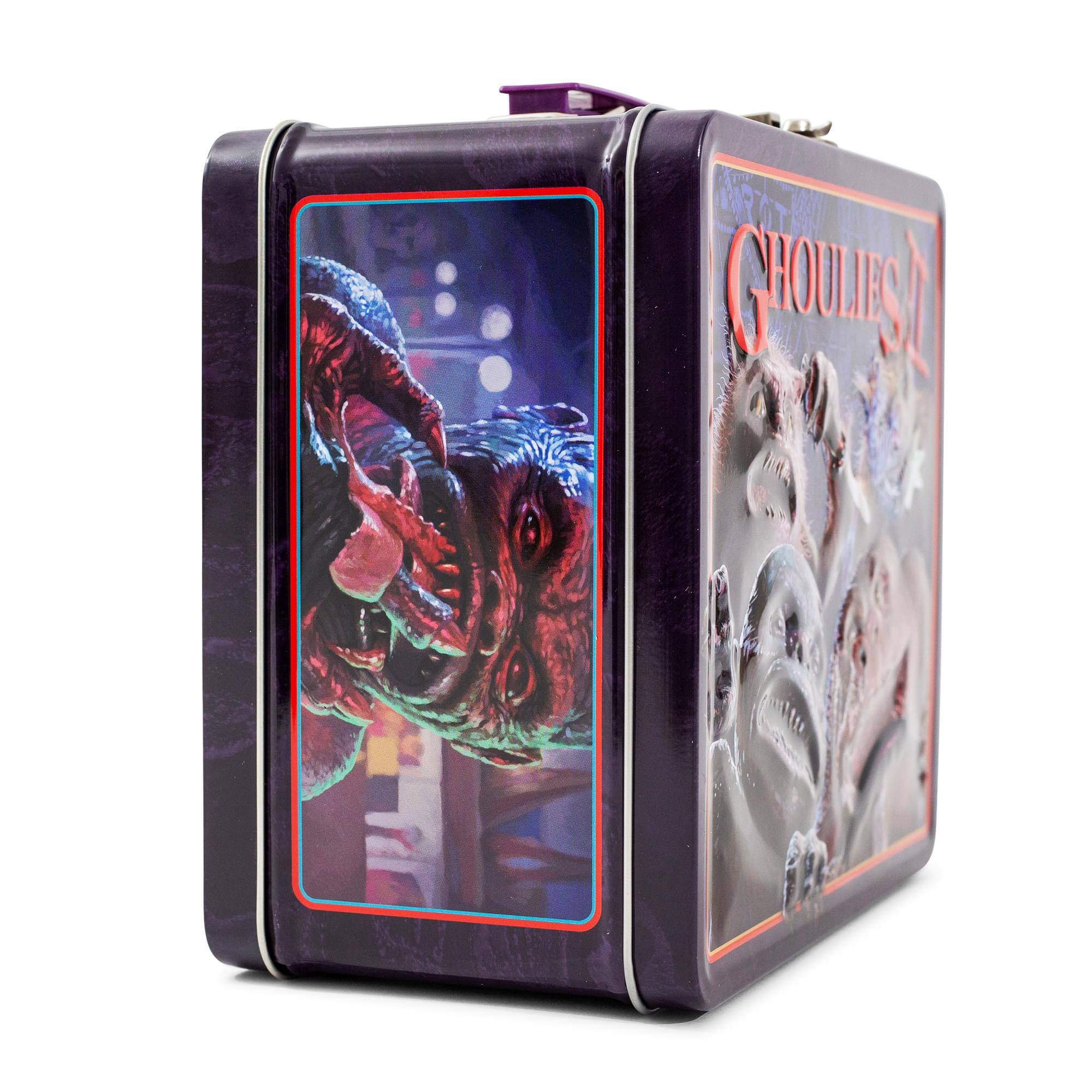 Alt View 1. Toynk - Ghoulies II Metal Tin Lunch Box | Toynk Exclusive - Black.