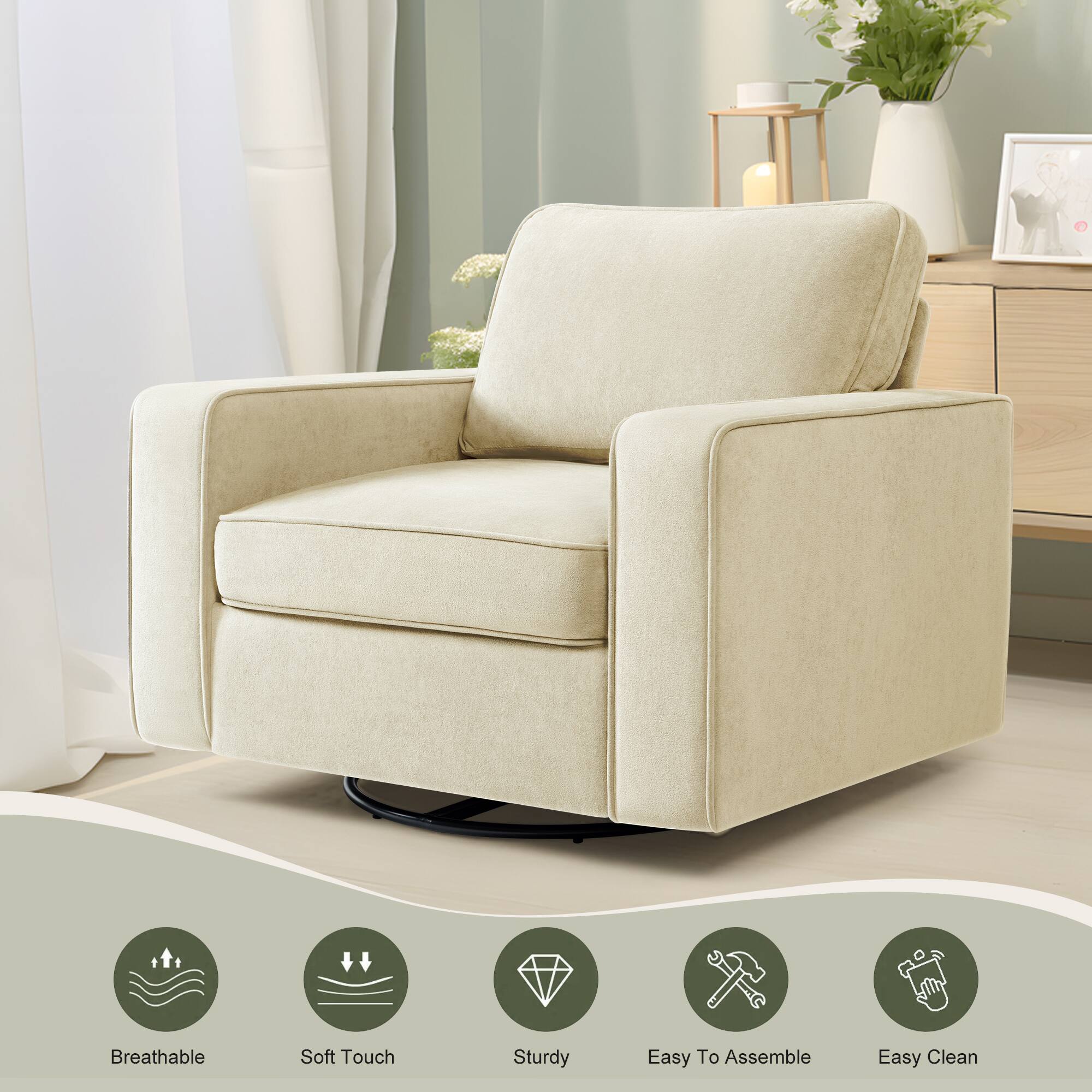 - Breathable
- Soft Touch
- Sturdy
- Easy To Assemble
- Easy Clean