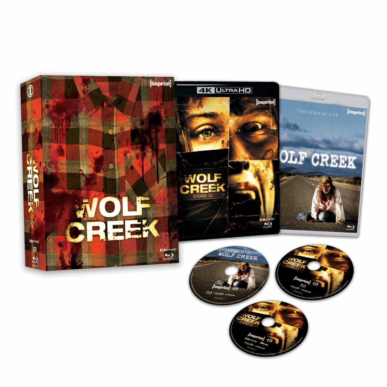 Wolf Creek (Limited All-Region UHD Boxset with Two Blu-Rays)   - 4K Blu-Ray [4K Ultra HD Blu-ray]