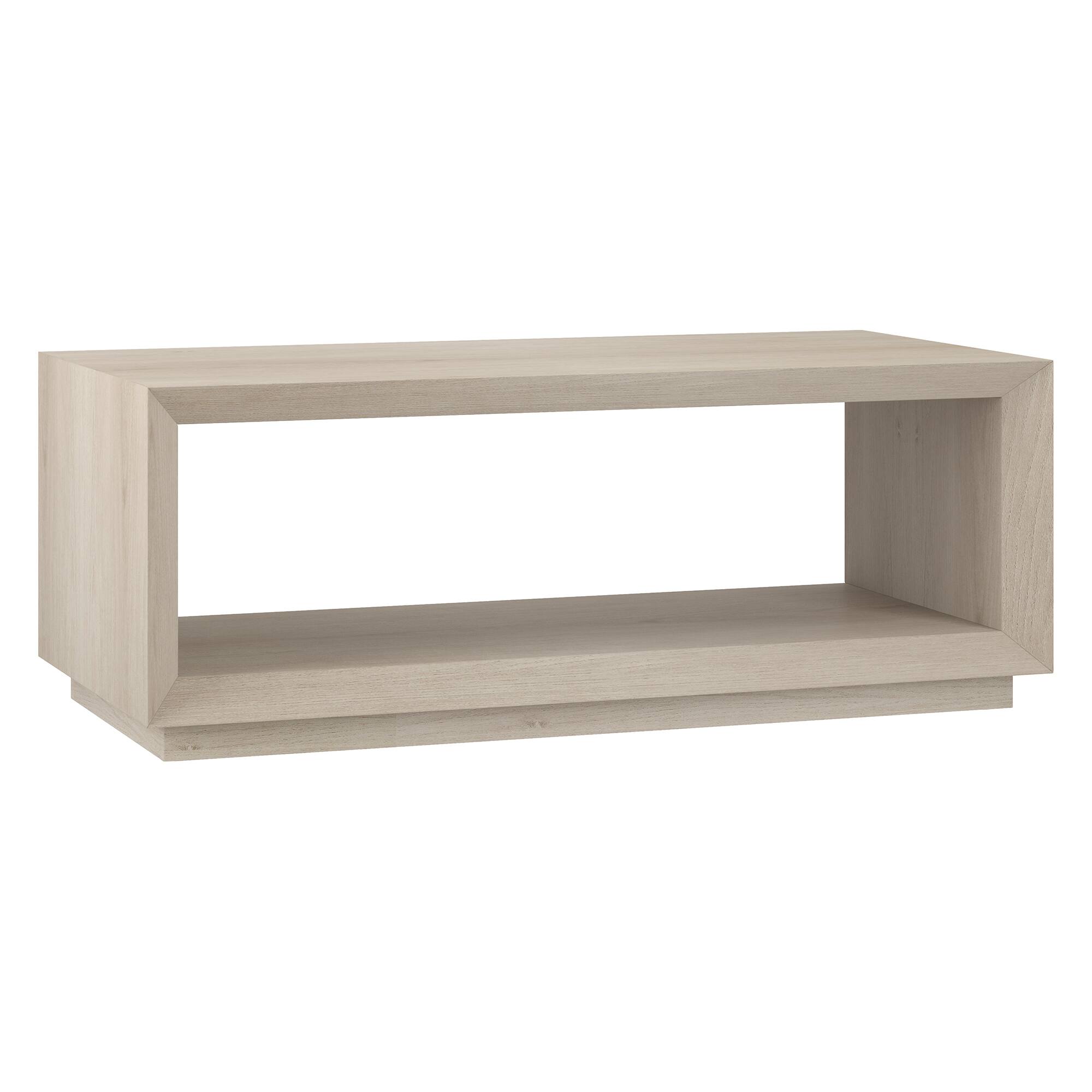 Angle. Camden&Wells - Gemma Coffee Table - White Wash.