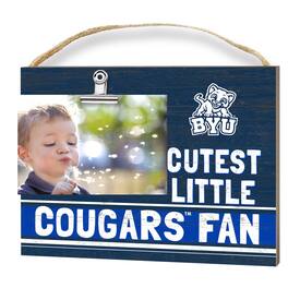 Jardine - BYU Cougars 8'' x 10'' Cutest Little Team Logo Clip Photo Frame - Navy