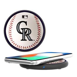 Keyscaper - Colorado Rockies Wireless Charging Pad - Multicolor