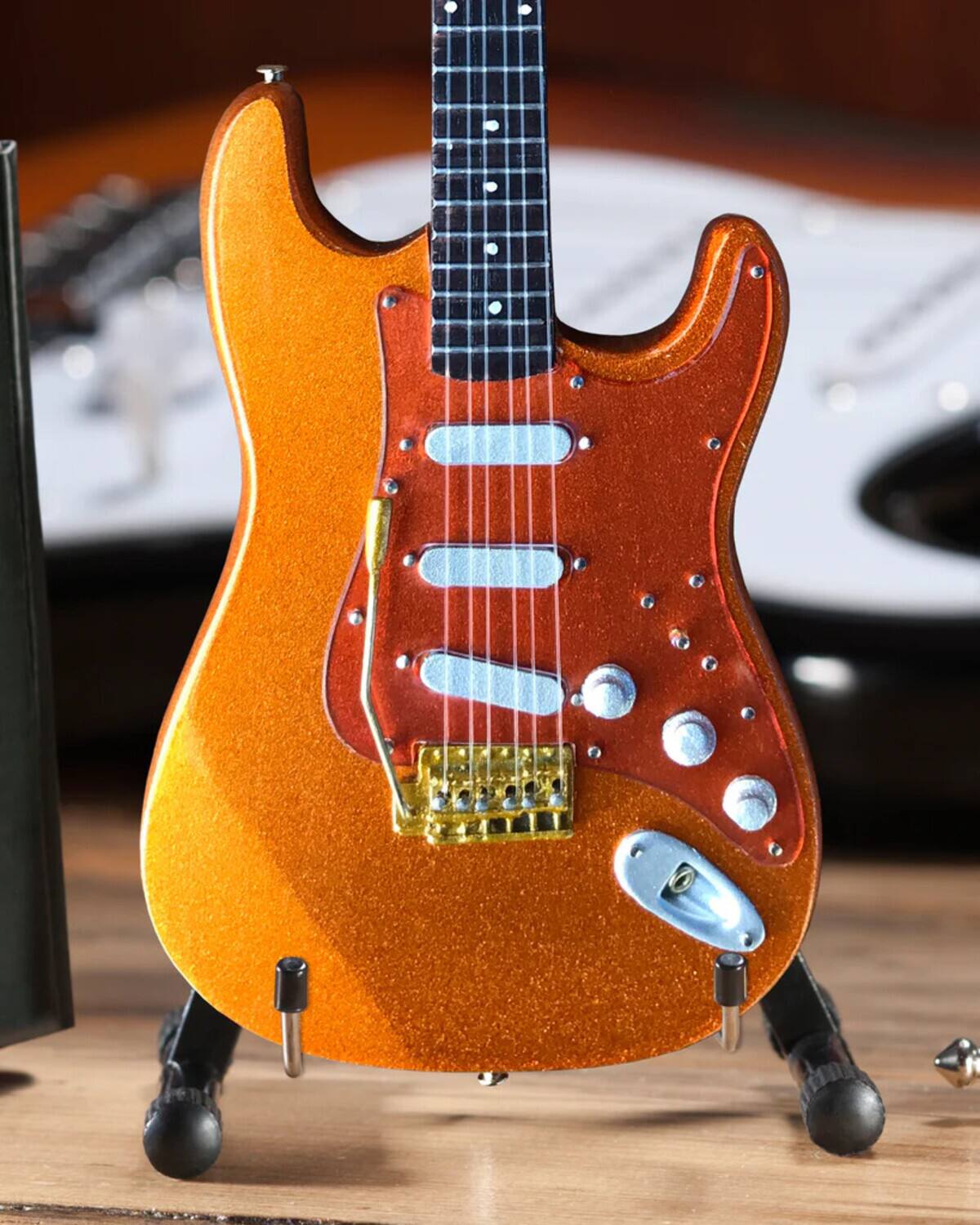 Alt View 4. Axe Heaven - Kenny Wayne Shepherd - Axe Heaven Kenny Wayne Shepherd Fender Strat - Copperboy Mini Guitar KS-552   - COLLECTIBLES - Multicolor.